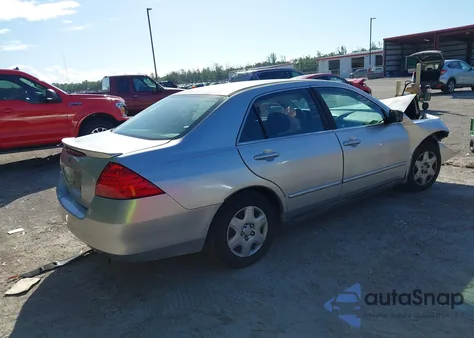 2007 Honda Accord 2.4 Lx из США, поврежденный, VIN 3HGCM56487G711736